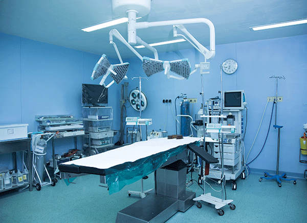 Operation room at Pasteurno Hospital